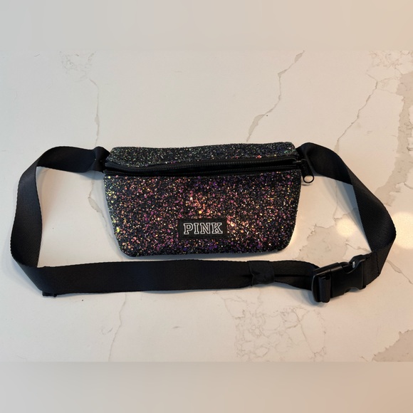 Sparkly PINK Fanny Pack or Crossbody - Picture 1 of 4